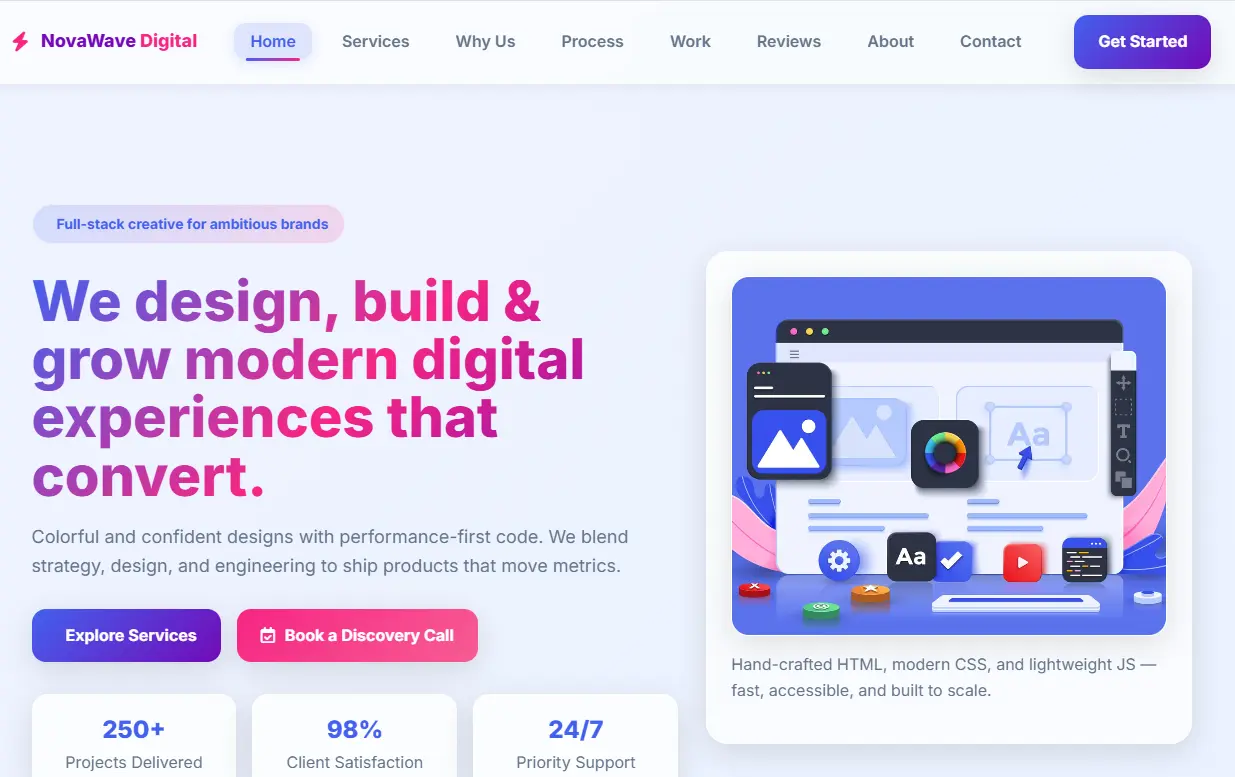 Agency Website