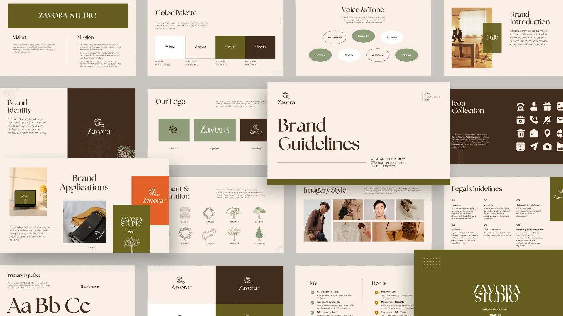 Brand Identity Design project - Complete branding package including logo and guidelines